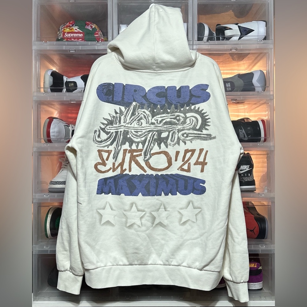 Travis Scott Utopia Circus Maximus Euro Tour 2024 Hoodie XL